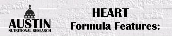 Formula Heart Nutritional Supplement Vitamin Packet Special Features